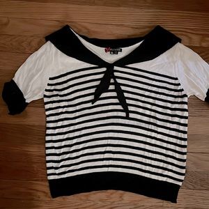 HELL BUNNY sailor sweater XL